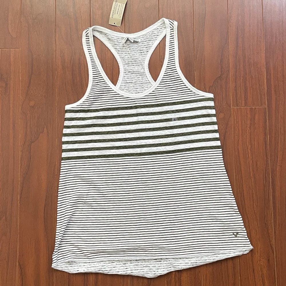 BNWT American Eagle Striped Tank Top
